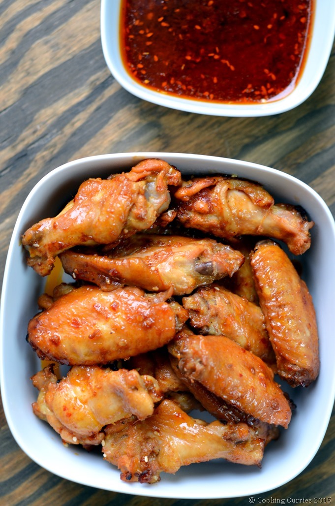 Spicy Asian Chicken Wings - Superbowl Game Day -Cooking Curries (2)