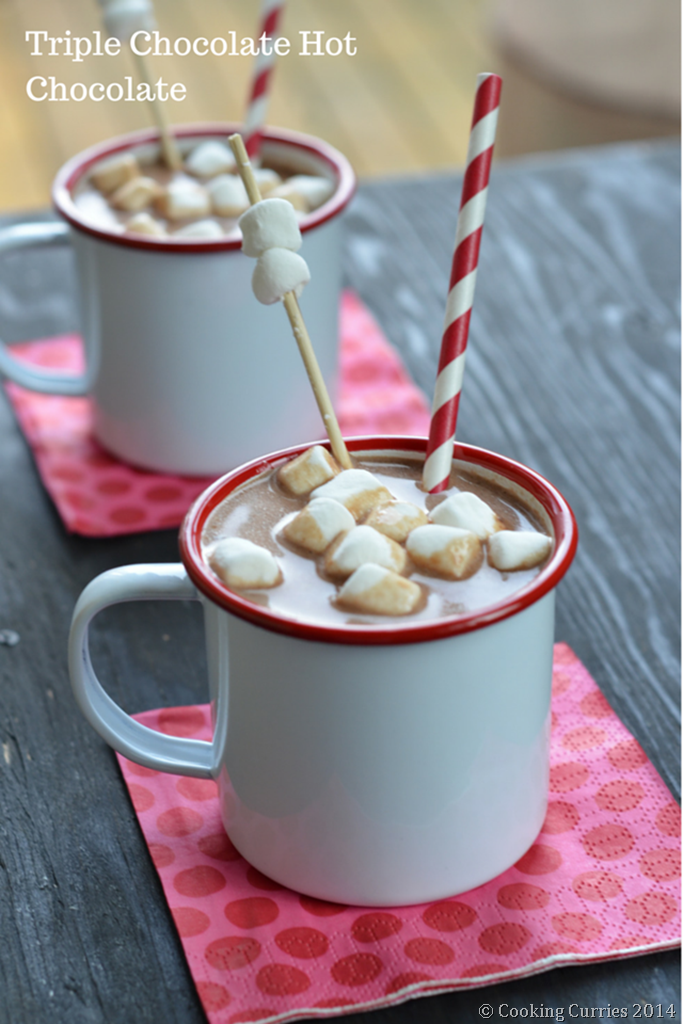 Triple Chocolate Hot Chocolate - Mirch Masala