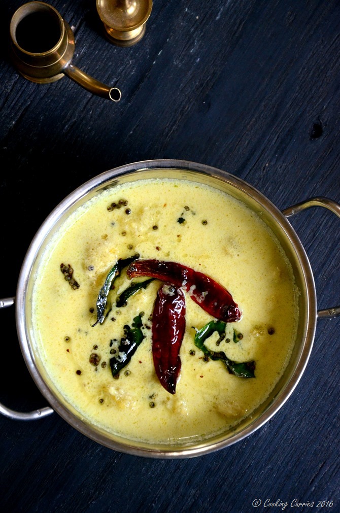 Pazham Pulisseri - Pazham Pulissery - Cooking Curries - Kerala Sadya, Onam, Vishu (2)