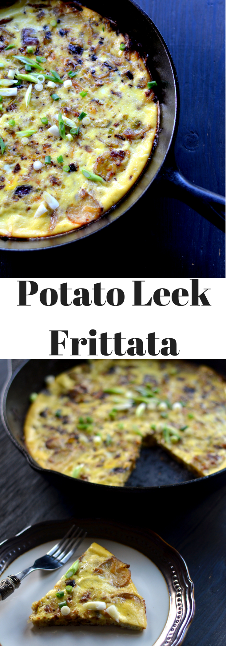 Potato Leek Frittata - A Brunch Recipe - Cooking Curries  (2)