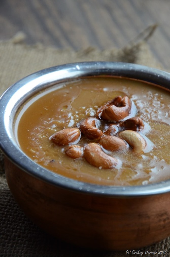 Gothambu Payasam- Broken Wheat Coconut Milk Pudding with Jaggery - Kerala Sadya Recipe - www.cookingcurries.com (3)