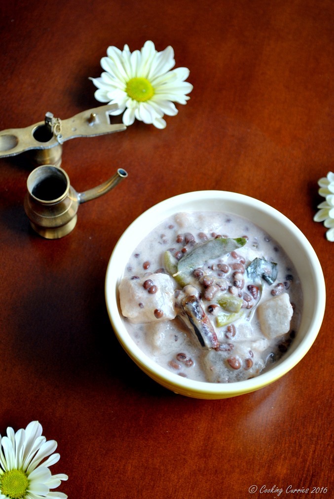 Olan - Winter Melon and Red Beans Curry in Coconut Milk - A Kerala Sadya Recipe - Vegan, Vegetarian - www.cookingcurries.com (3)