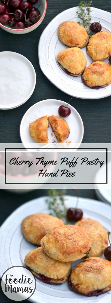 Cherry Thyme Puff PastryHand Pies