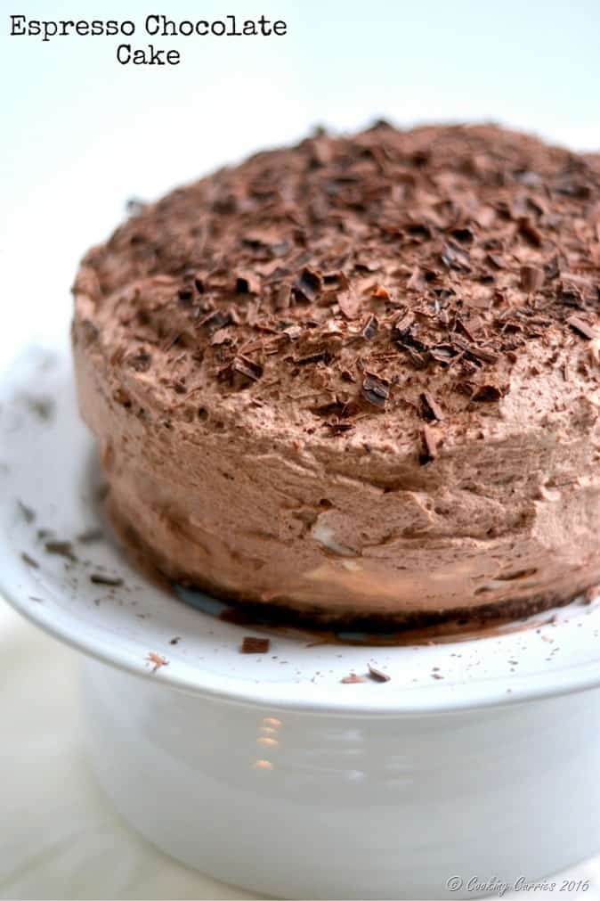 Espresso Chocolate Cake - www.cookingcurries.com