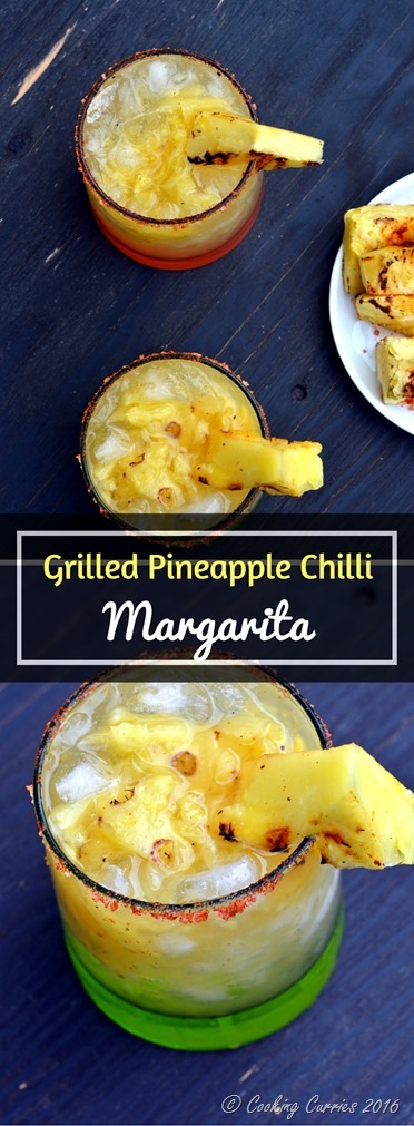 Grilled Pineapple Chilli Margarita - A summer cocktail! (2)