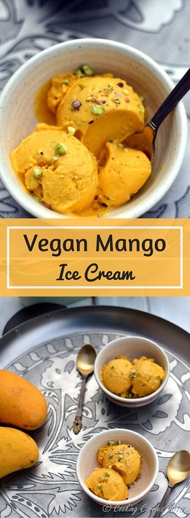 Vegan Mango Ice Cream with Pisachios - No Added Sugar - www.cookingcurries.com (11)