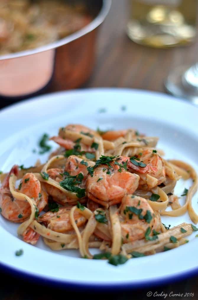 Cajun Shrimp Fettuccine - Easy Weeknight Dinner - www.cookingcurries.com (5)