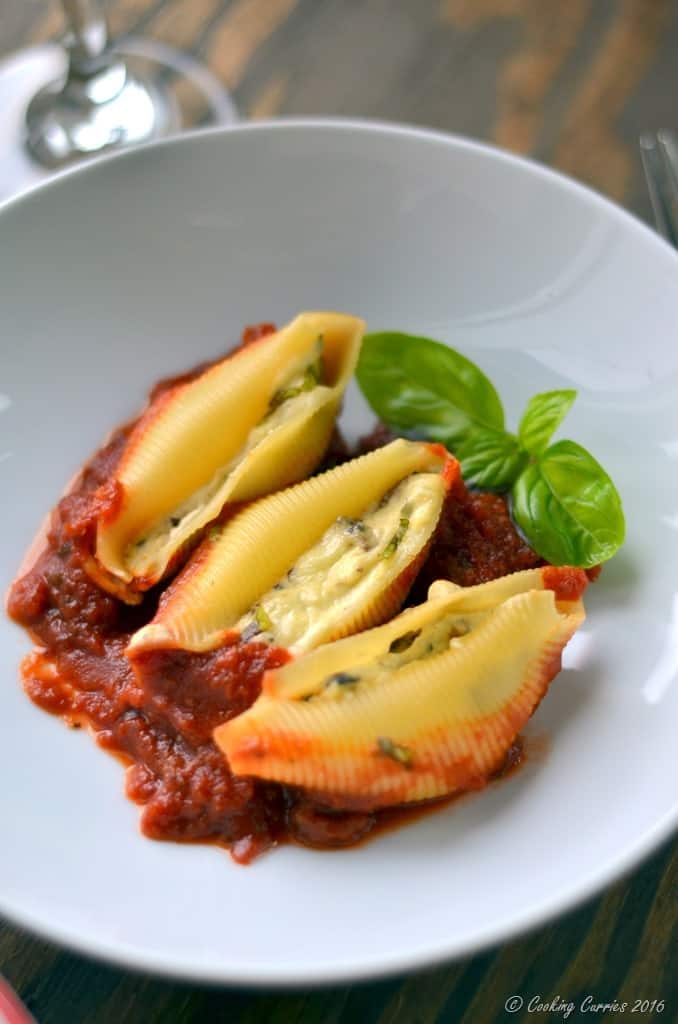 Mushroom and Ricotta Stuffed Shells (7)