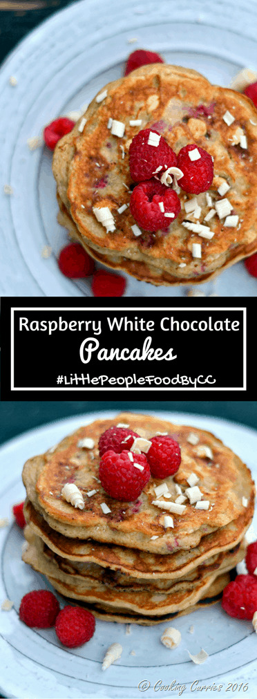 Raspberry White Chocolate Pancakes - FoodieMamas - www.cookingcurries.com (6)