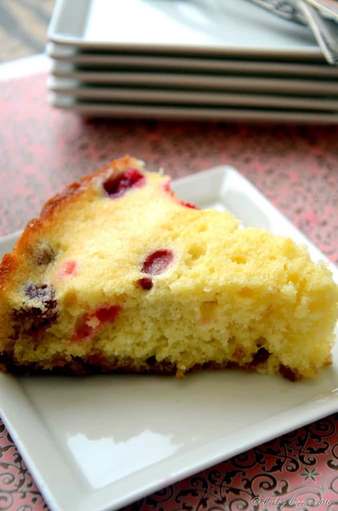 Cranberry Upside Down Cake - Thanksgiving Dessert (3)