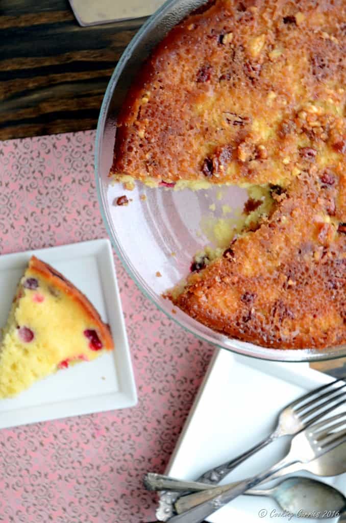 Cranberry Upside Down Cake - Thanksgiving Dessert (4)