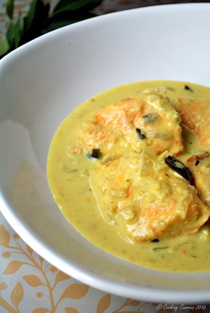 Fish Molee - Kerala Style Fish Curry with Coconut Milk - Kerala Christmas Recipes (2)