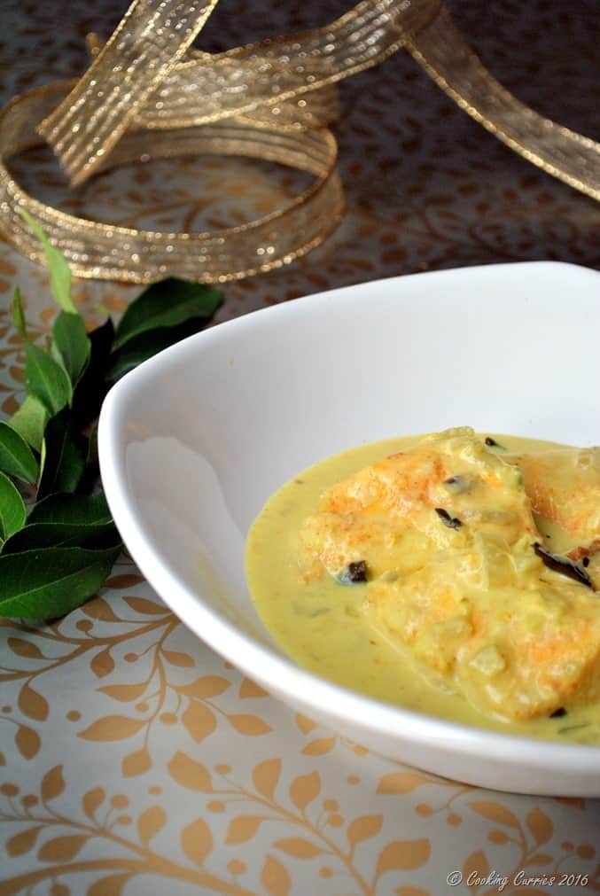 Fish Molee - Kerala Style Fish Curry with Coconut Milk - Kerala Christmas Recipes (3)