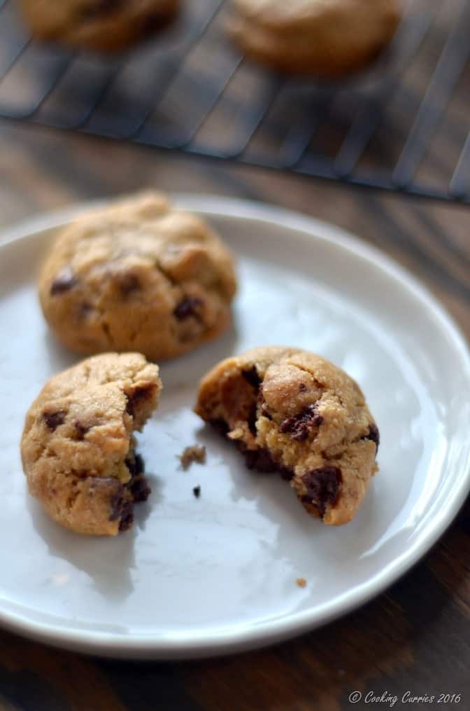 Eggless Chocolate Chip Cookies with Condensed Milk (5)