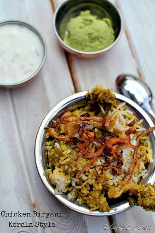 Kerala Style Chicken Biryani