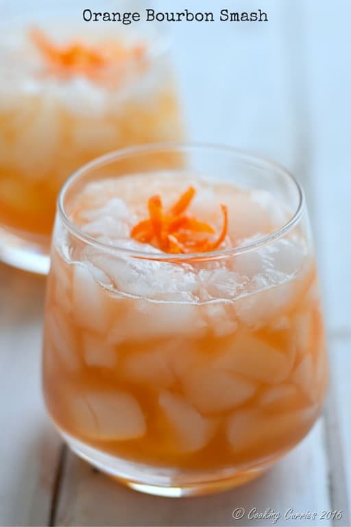 Orange Bourbon Smash