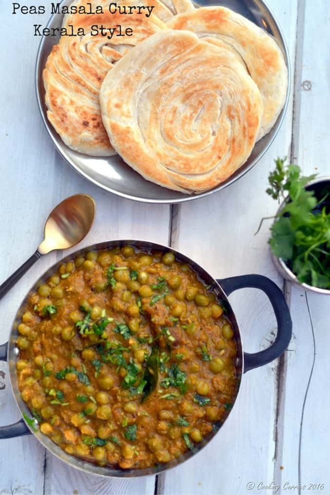 Peas Masala Curry - Kerala Style 