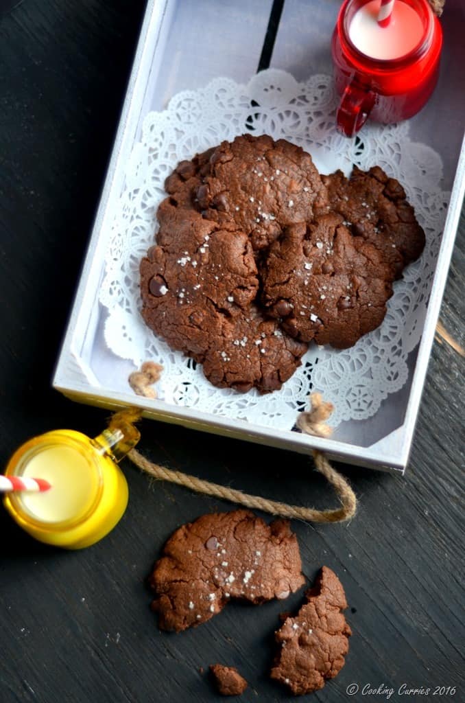 Salted Nutella Chocolate Chip Cookies (5)