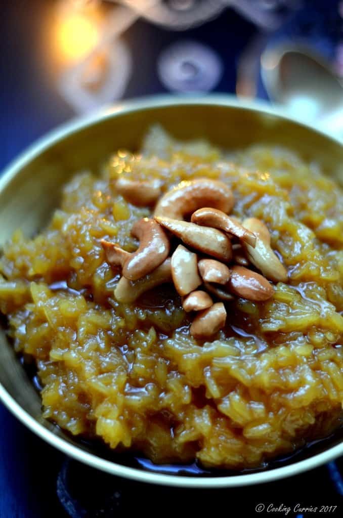 Sakkarai Pongal - Chakkara Pongal - Sweet Pongal - Pongal Sankranti Recipe (2)