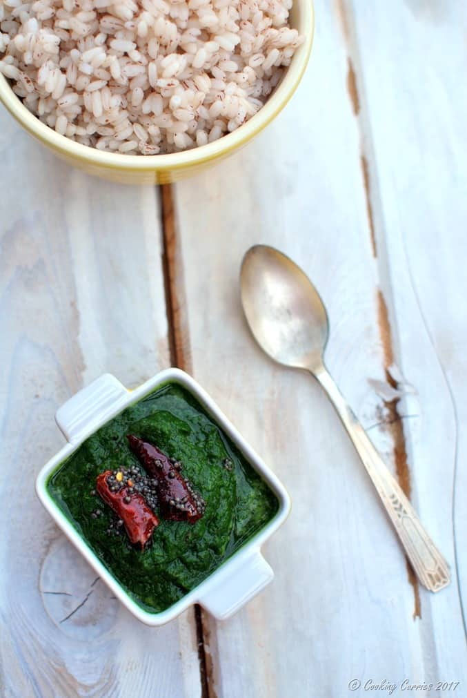 Keerai Masiyal - South Indian Style Spinach Mash - Vegan Gluten Free (4)