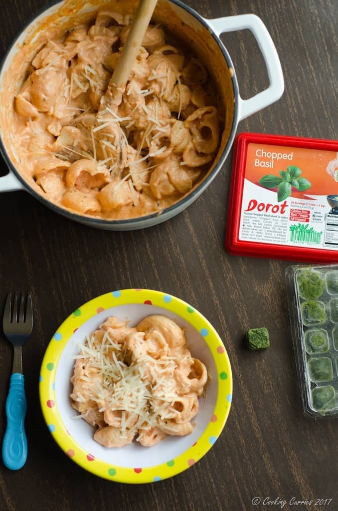 Dorot - Tomato Basil Mac and Cheese - Little People Food (11 of 13)