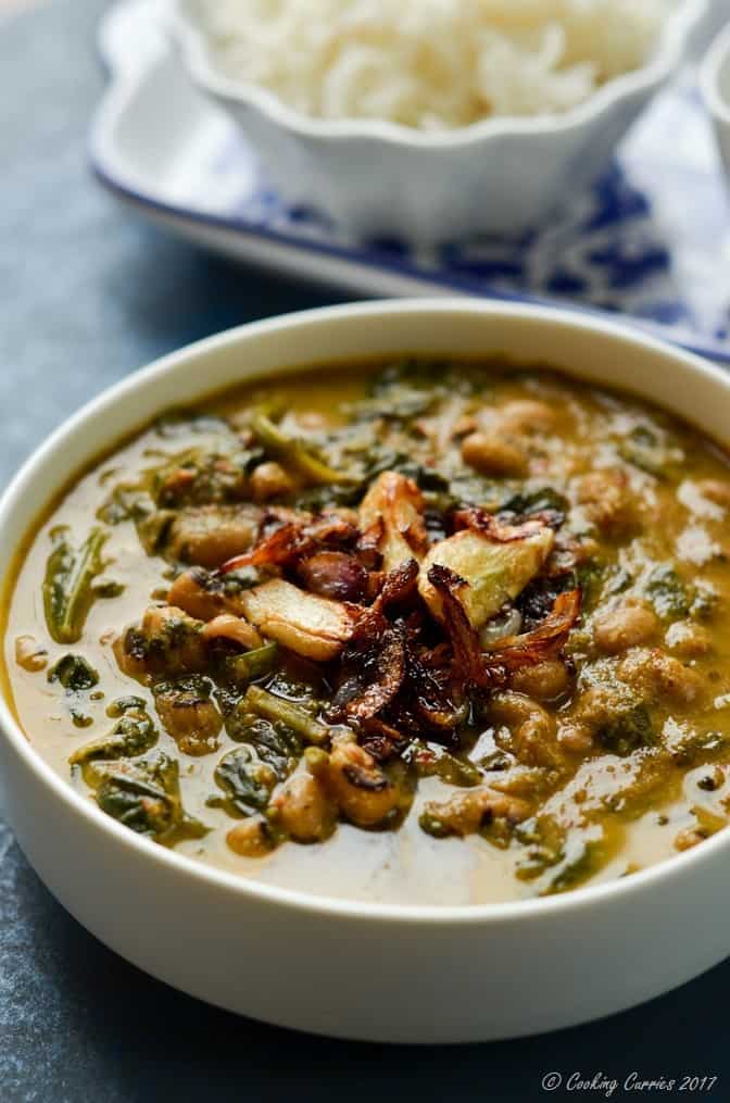 Mangalorean Black Eyed Peas and Spinach Curry (5 of 5)