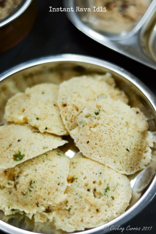 Instant Rava Idli