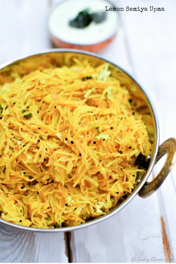 Lemon Semiya Upma