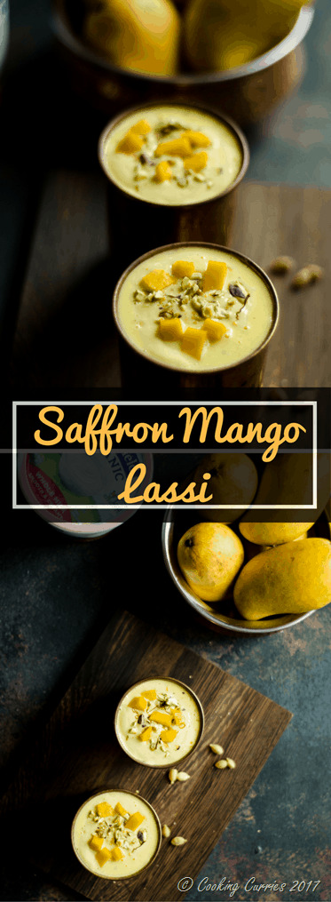 Saffron Mango Lassi