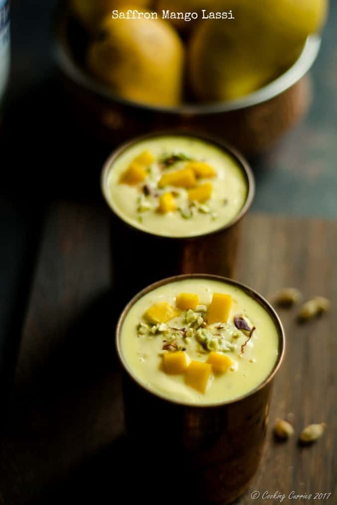 Saffron Mango Lassi