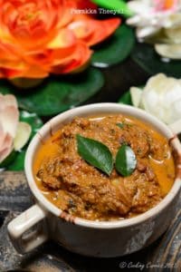 Pavakka Theeyal - Bitter Melon Curry