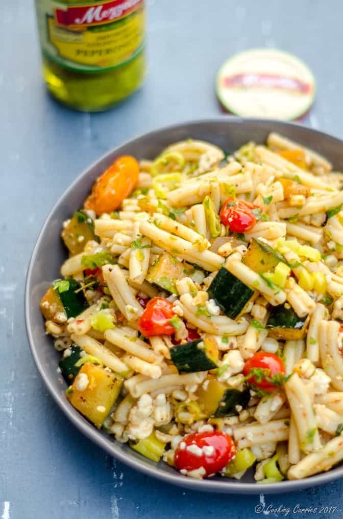 Mediterranean Pasta Salad with Grilled Summer Vegetables (1 of 7)