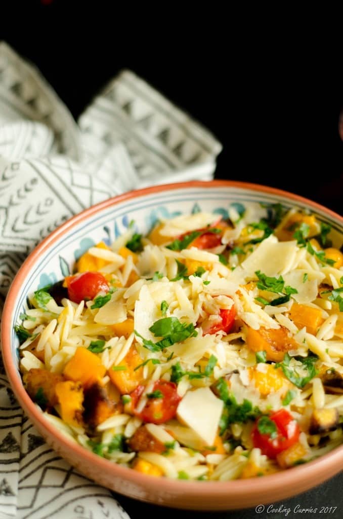 Butternut Squash and Cherry Tomatoes Orzo (4 of 5)