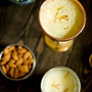 Kesar Badam Doodh - Saffron Almond Milk