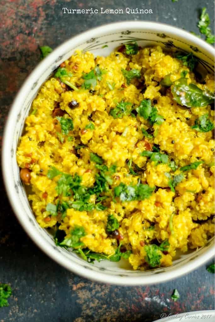 Turmeric Lemon Quinoa