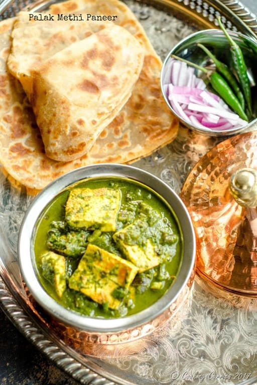 Palak Methi Paneer