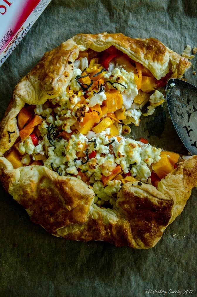 Pepperidge Farm Puff Pastry Butternut Squash Goat Cheese Galette (5 of 5)