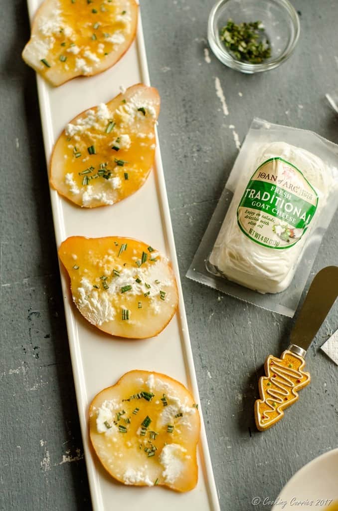 Pear Crostini with Goat Cheese, Honey and Rosemary (4 of 4)