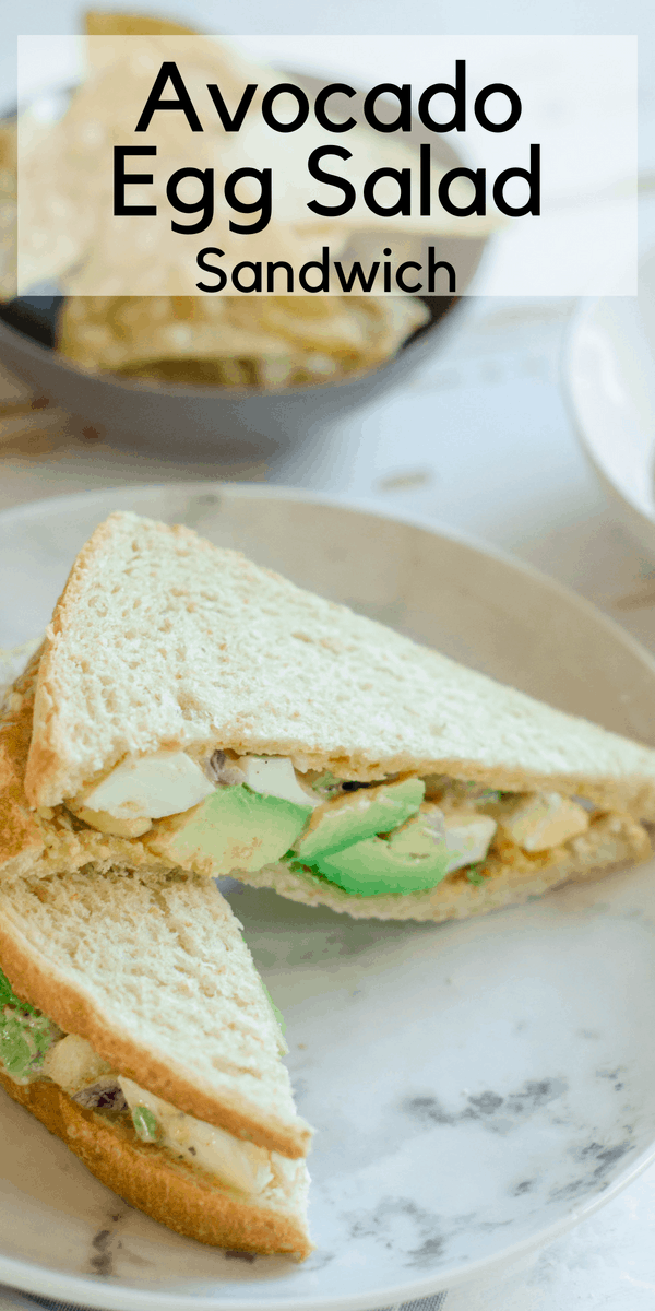 Avocado Egg Salad Sandwich