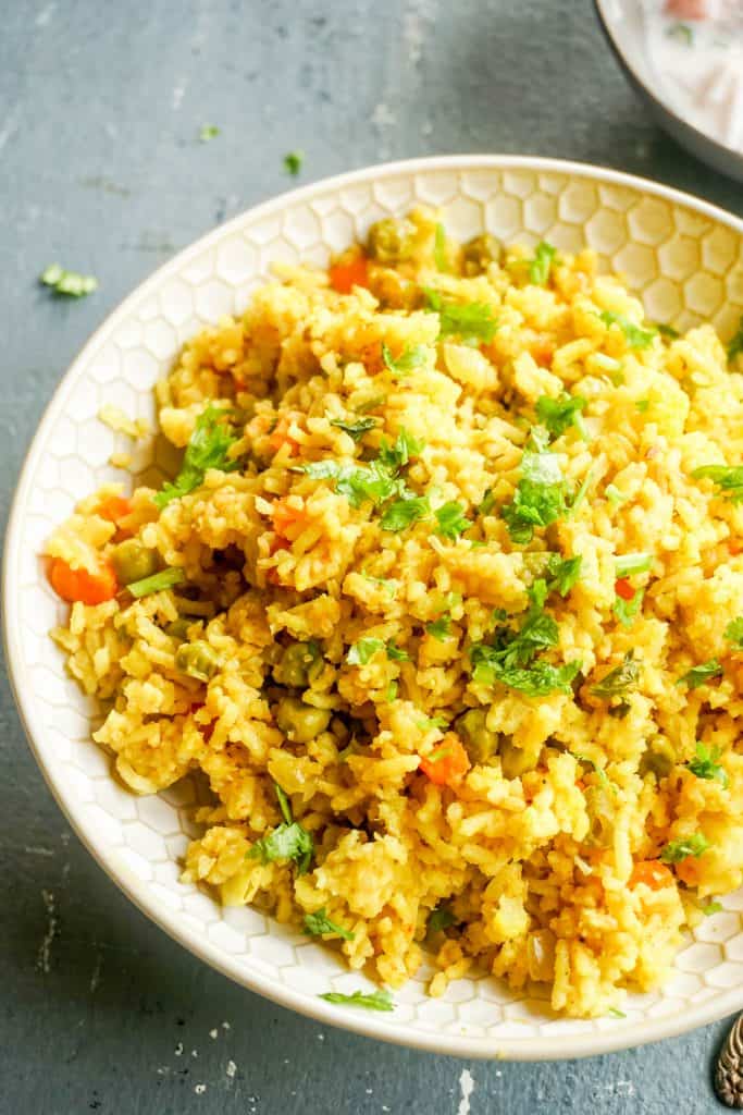Instant Pot Vegetable Masala Rice