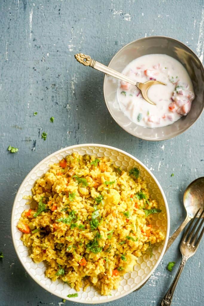 Instant Pot Vegetable Masala Rice