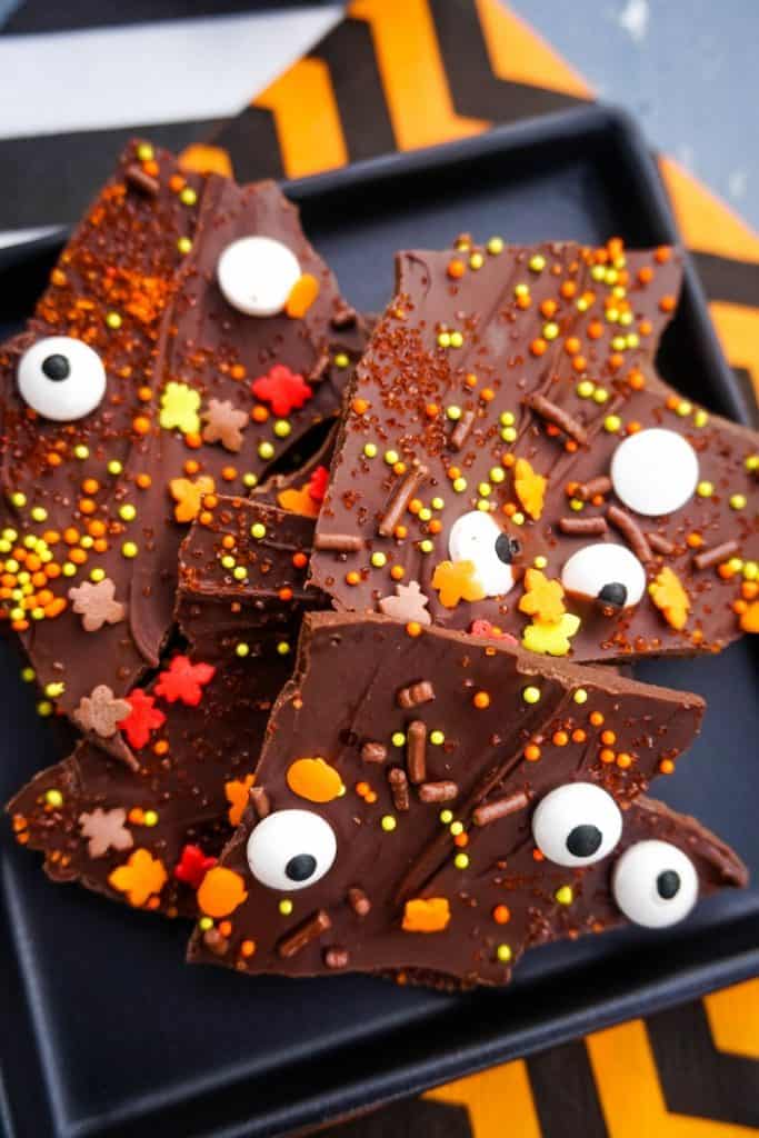 Halloween Candy Bark Recipe