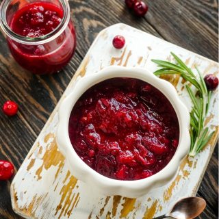 Quick and Easy dump recipe for Instant Pot Orange Cranberry Sauce