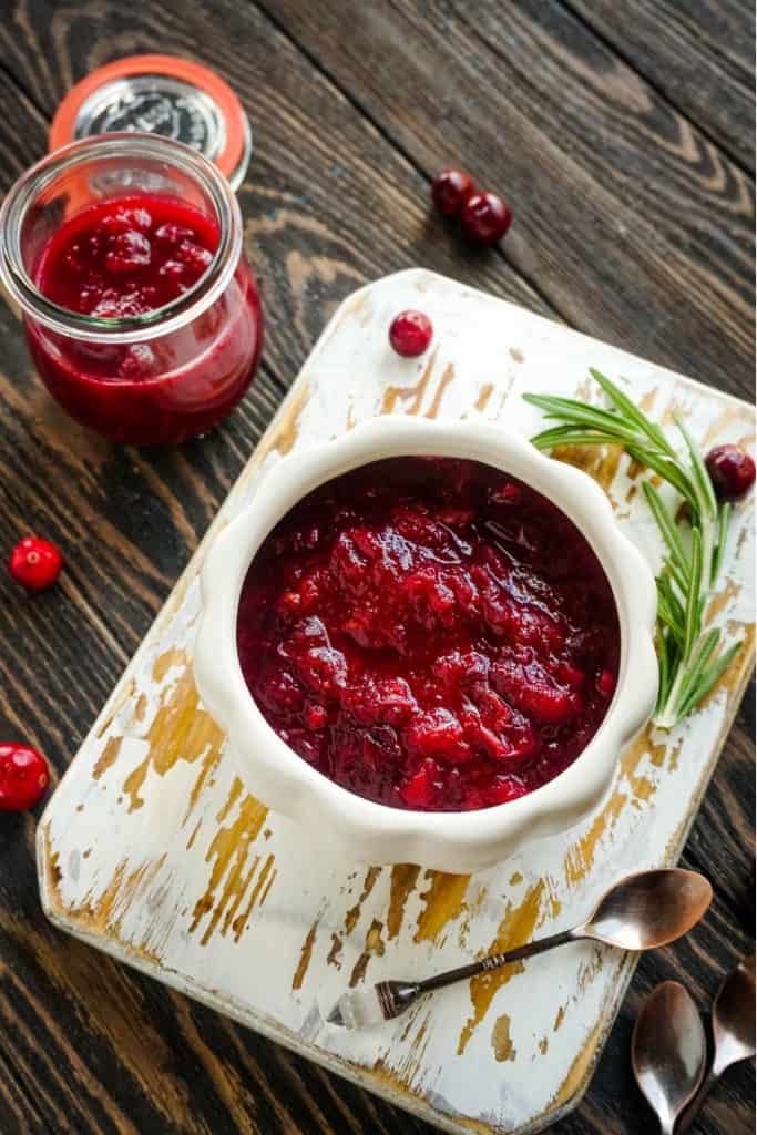 Quick and Easy dump recipe for Instant Pot Orange Cranberry Sauce