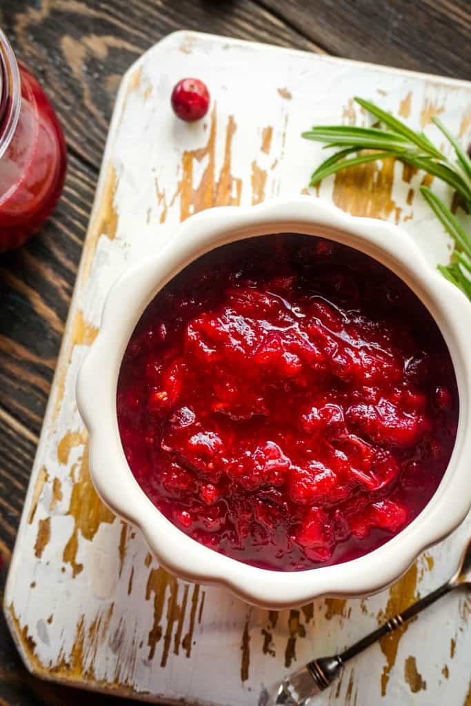Quick and Easy dump recipe for Instant Pot Orange Cranberry Sauce