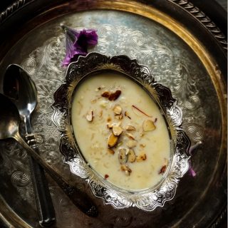 Instant Pot Saffron Kheer - Instant Pot Saffron Rice Pudding