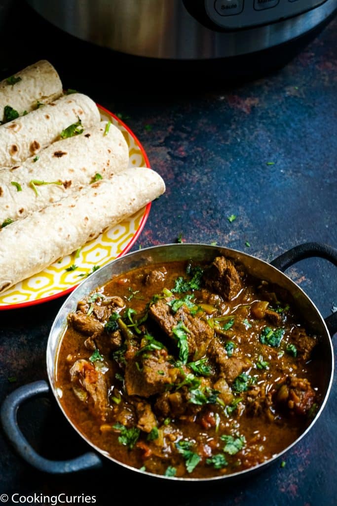 Instant pot Indian Lamb Curry - Whole30 Paleo