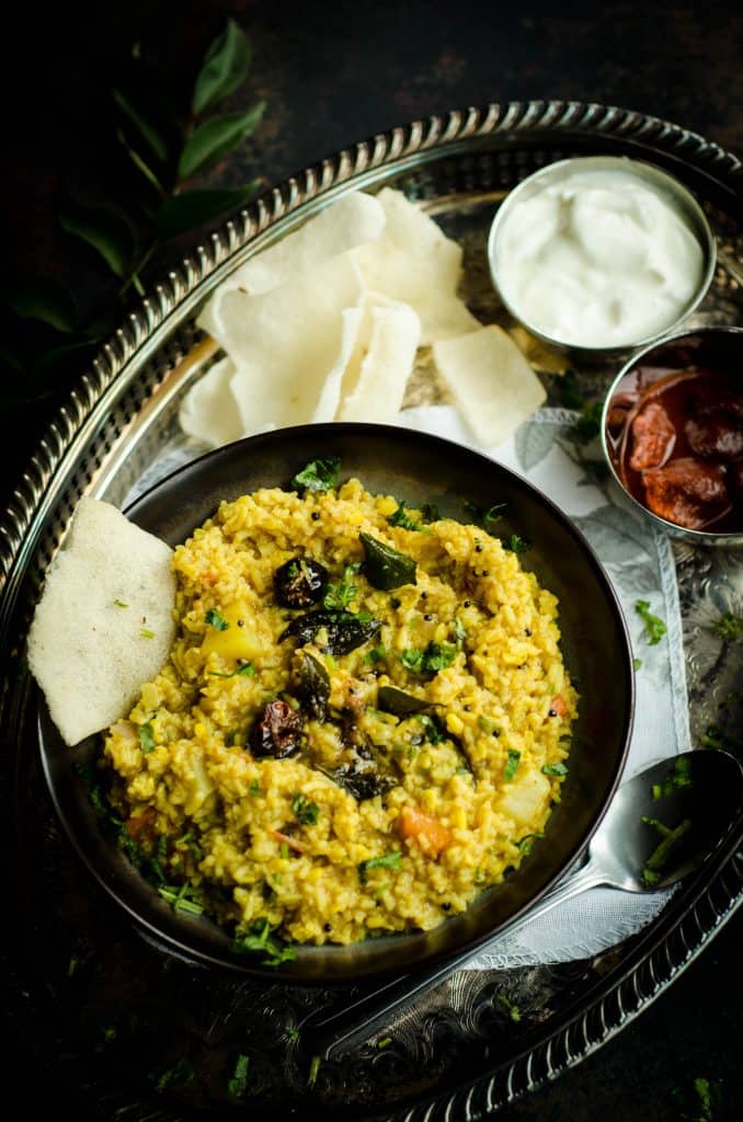 Instant Pot Sambar Rice - Cooking Curries