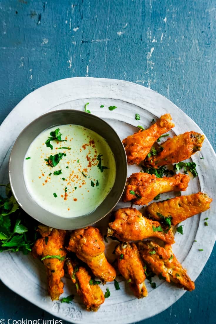 Instant Pot Tandoori Chicken Wings - Cooking Curries