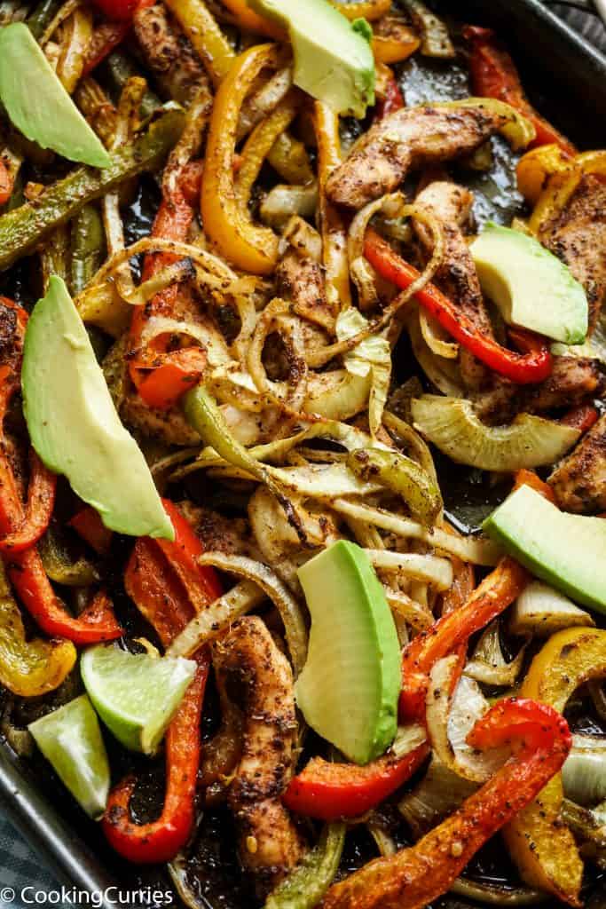 Sheet Pan Chicken Fajitas - Whole30